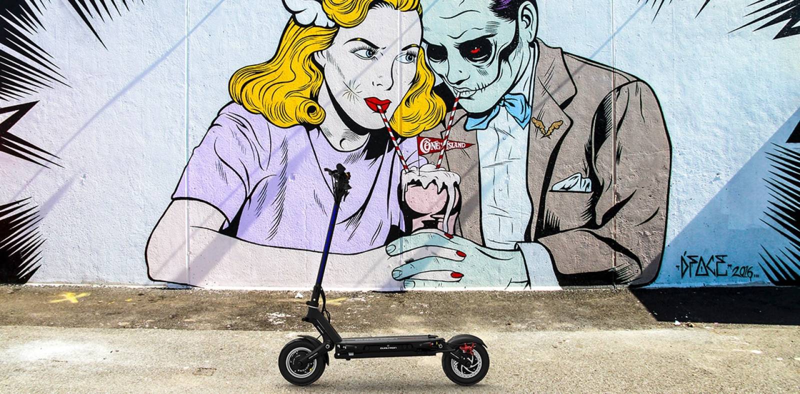 Trottinettes électriques à Nice