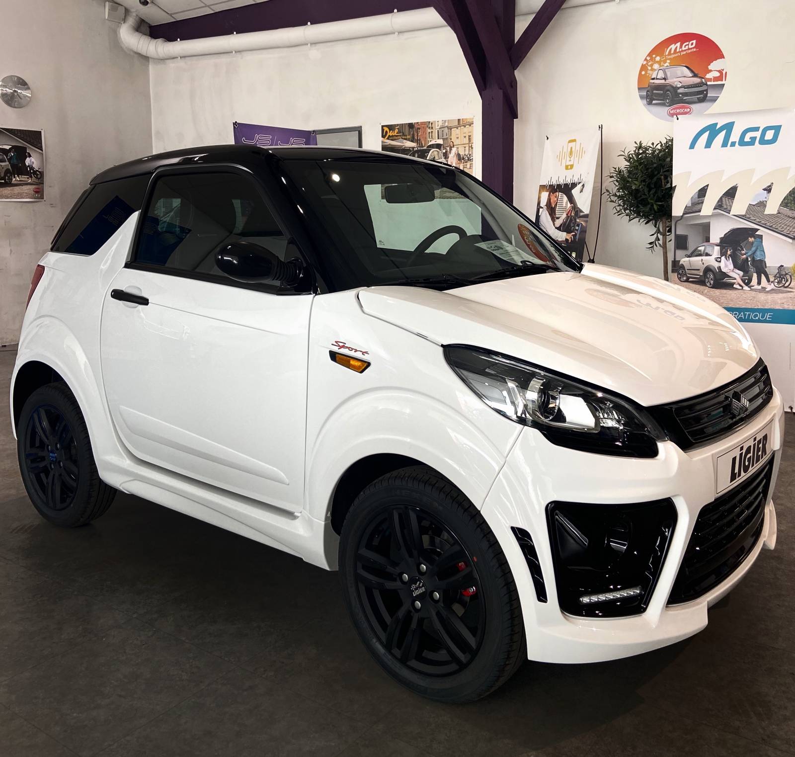 Acheter une voiture sans permis neuve Ligier Le Cannet dans les Alpes-Maritimes vers Fréjus