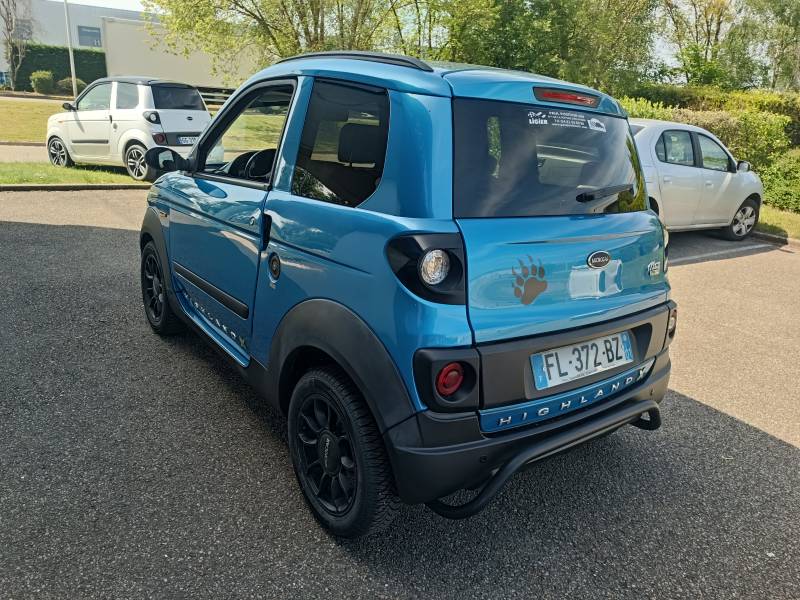 UNIQUEMENT SUR BOURG : MICROCAR MGO HIGHLAND X, LE LOOK BAROUDEUR & LE MOTEUR DCI !
