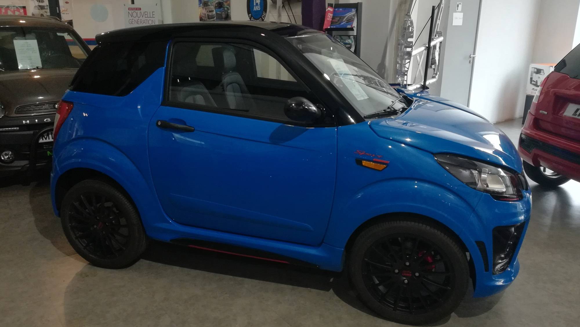 voiture sans permis sport