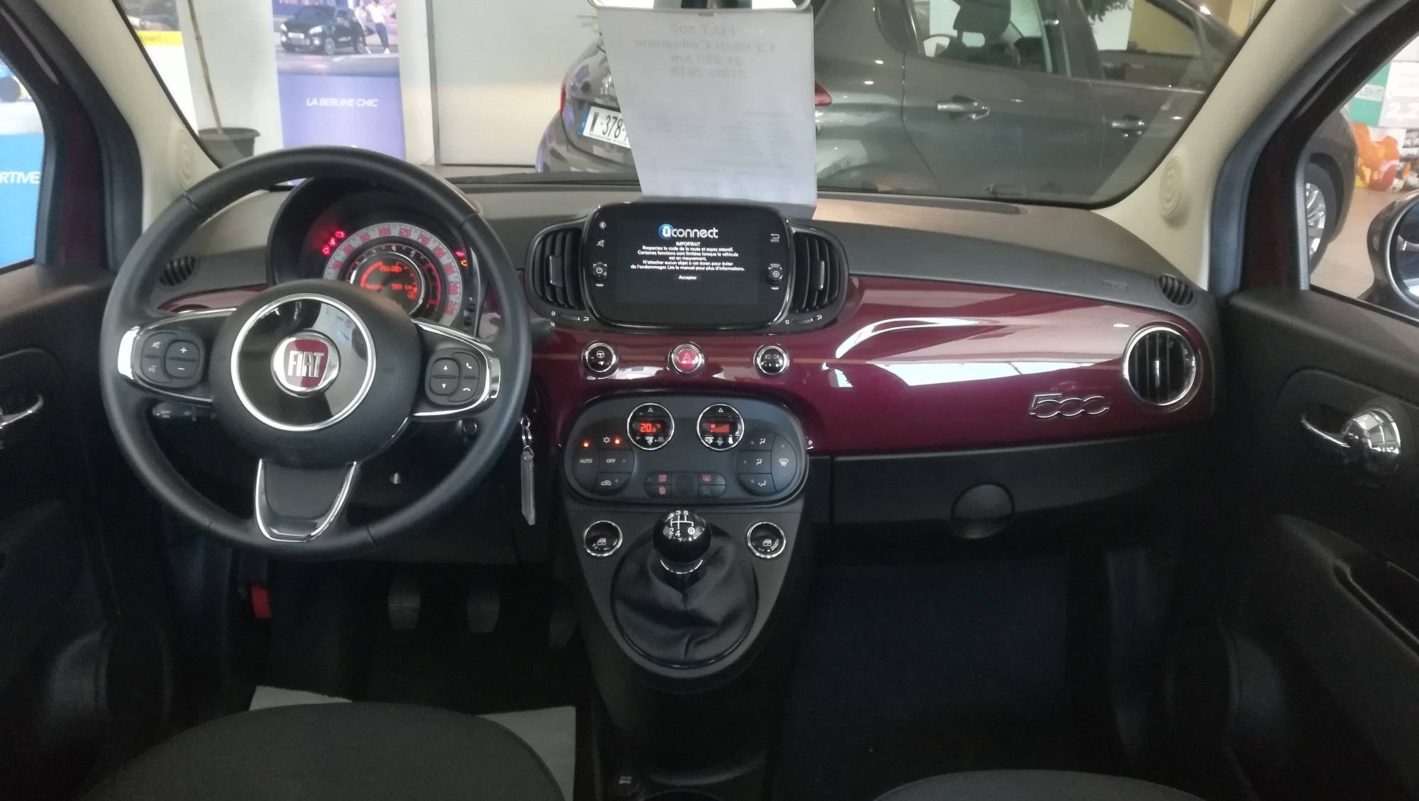 FIAT 500 1.2l 69ch Collezione 199e/mois à St laurent du var