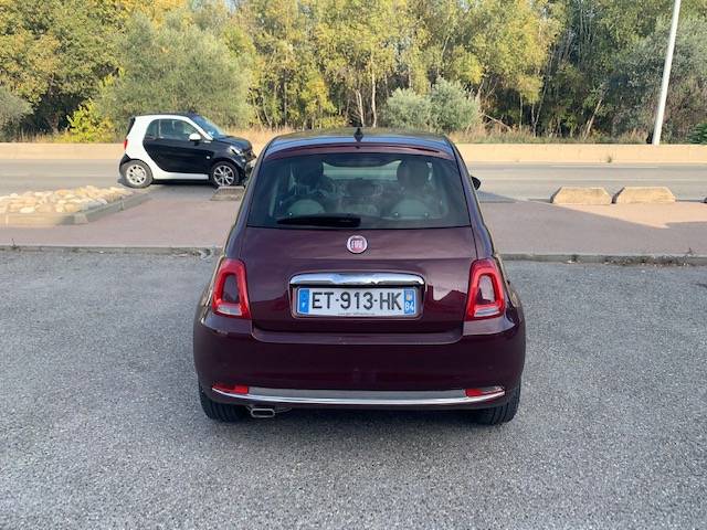 FIAT 500 LOUNGE ET TOIT PANO visible à St Laurent du Var (06)