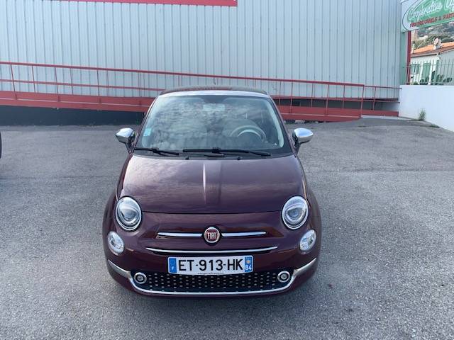 FIAT 500 LOUNGE ET TOIT PANO visible à St Laurent du Var (06)