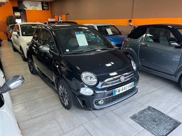 FIAT 500 SPORT NOIR Disponible à Cannes