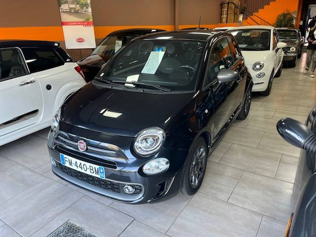 FIAT 500 SPORT NOIR Disponible à Cannes
