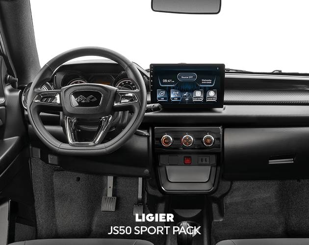 intérieur voiture sans permis