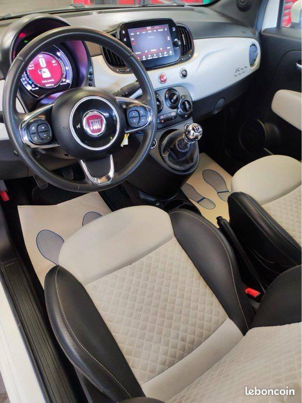 FIAT 500 STAR  Lounge Carplay et toit panoramique Alpes Maritimes (06)